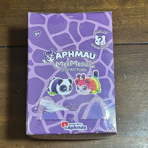 Aphmau Meemeows Safari Mystery Plush, Limited Edition, New Sealed, - Picture 1 of 3